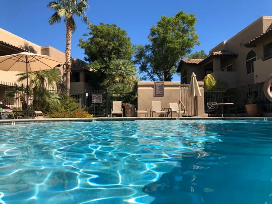 Pool off our Patio