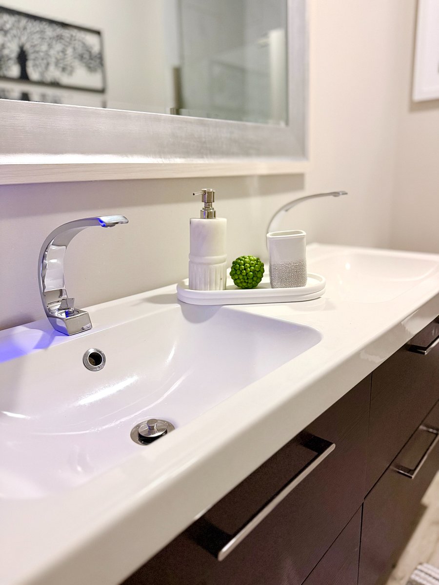 Elegant private spa bathroom designed for relaxation