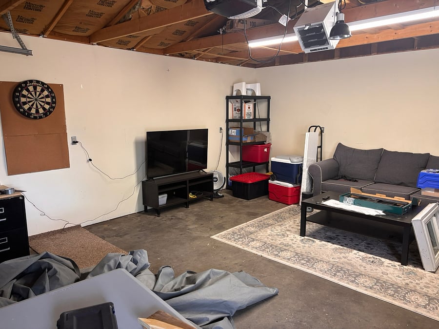detached garage perfect for storage or an extra spot to hang out. 