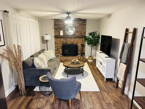 Main Living Space with TV