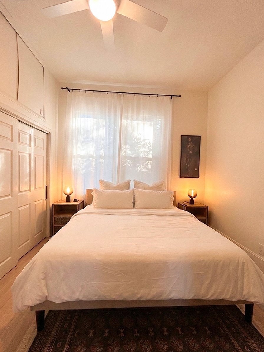 Primary Bedroom with King Sized Bed