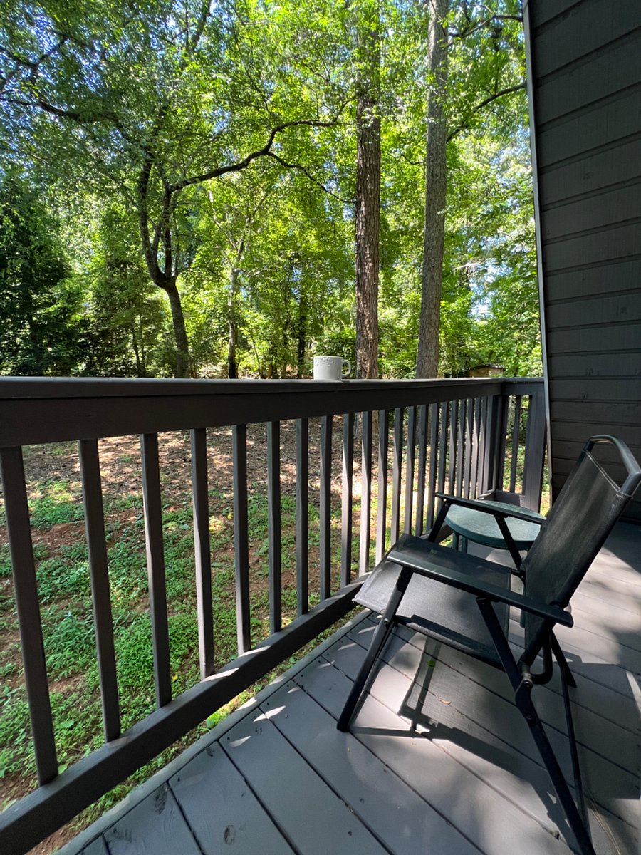 deck off of main bedroom- First floor
Listen to the birds and maybe you'll see some deer.