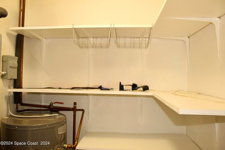 Utility Closet with Ample Storage 