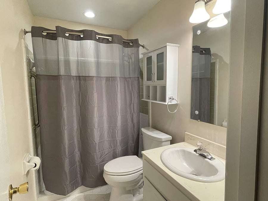Handi-accessible Shower, Spare Bath