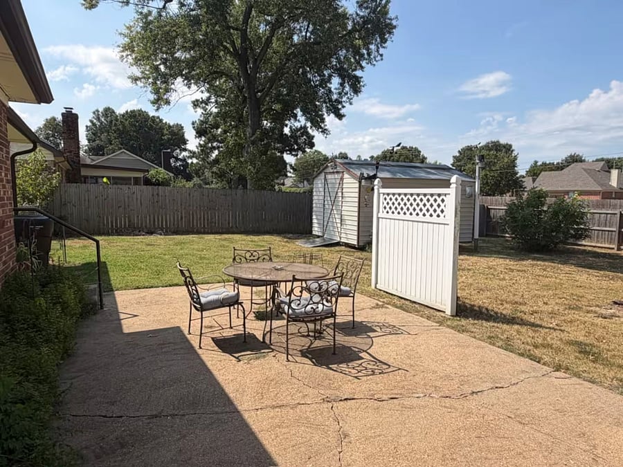 Back Yard, Patio