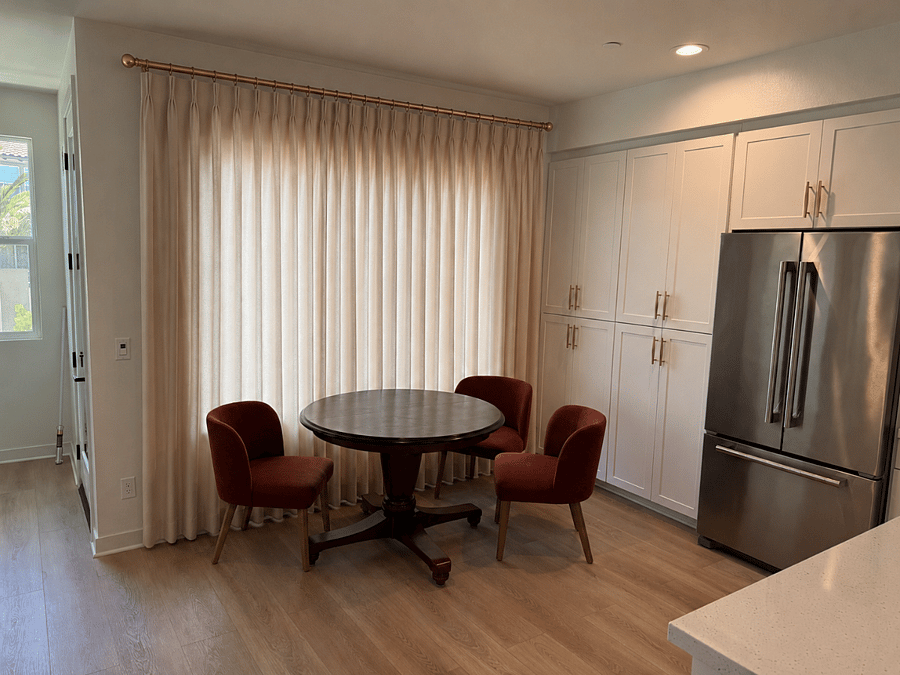 shared dining area