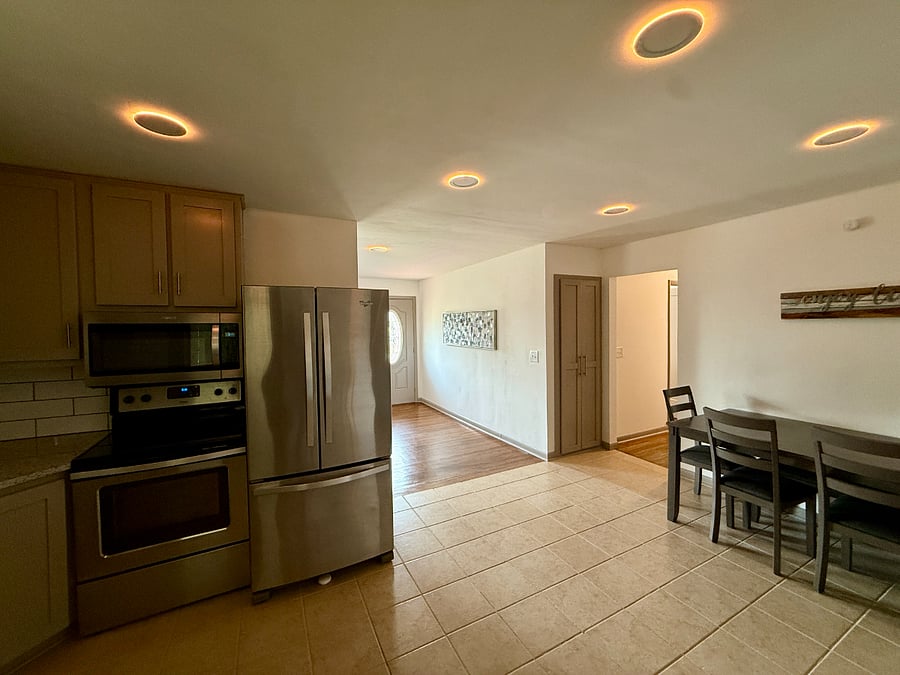 Night light fixtures throughout house