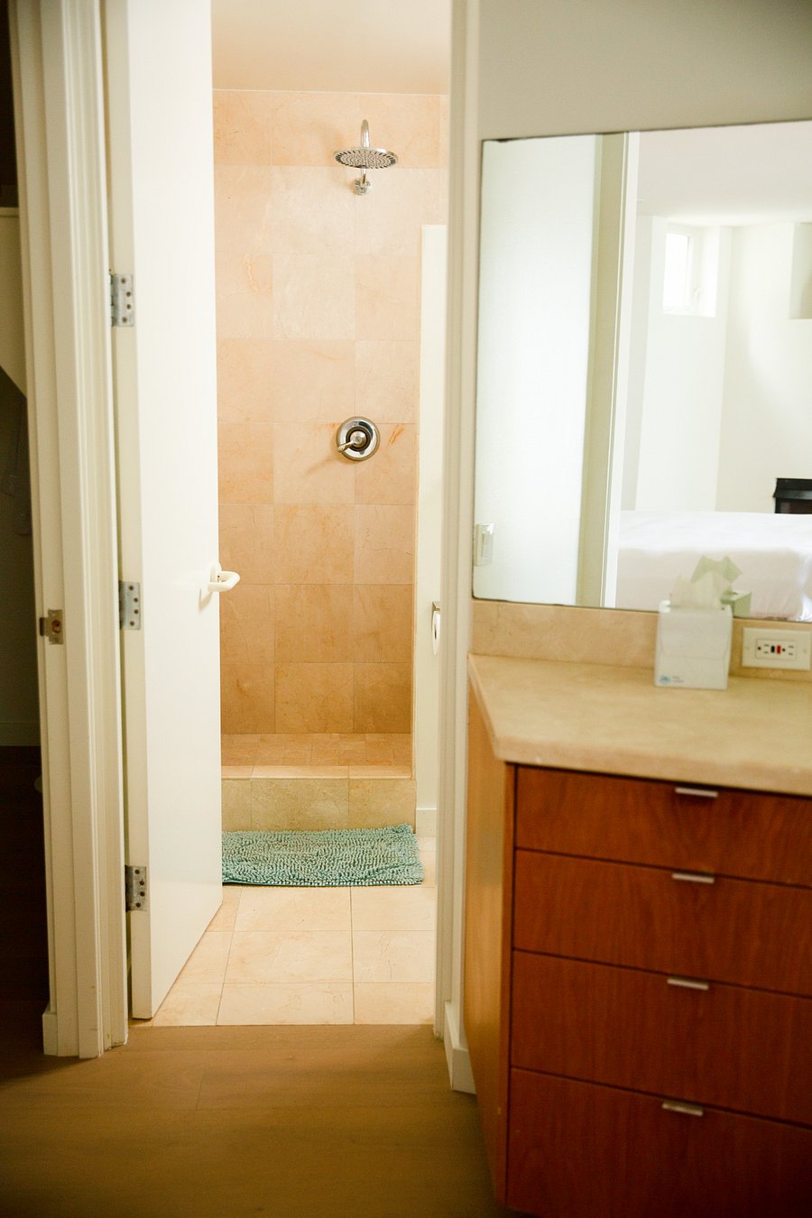 en-suite bathroom in master bedroom