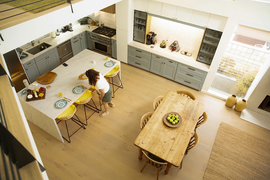 Newly renovated and well-equipped kitchen