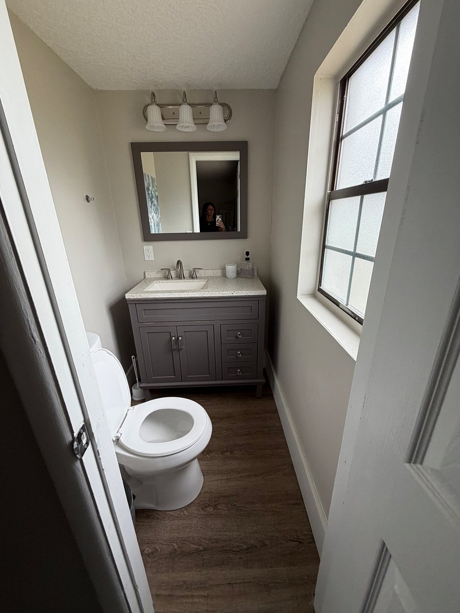 Half Bath - Located in Master Bedroom
