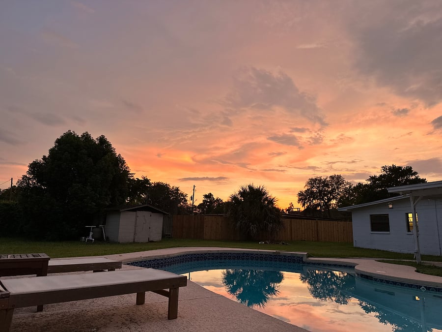 Pool Area- Fully Fenced