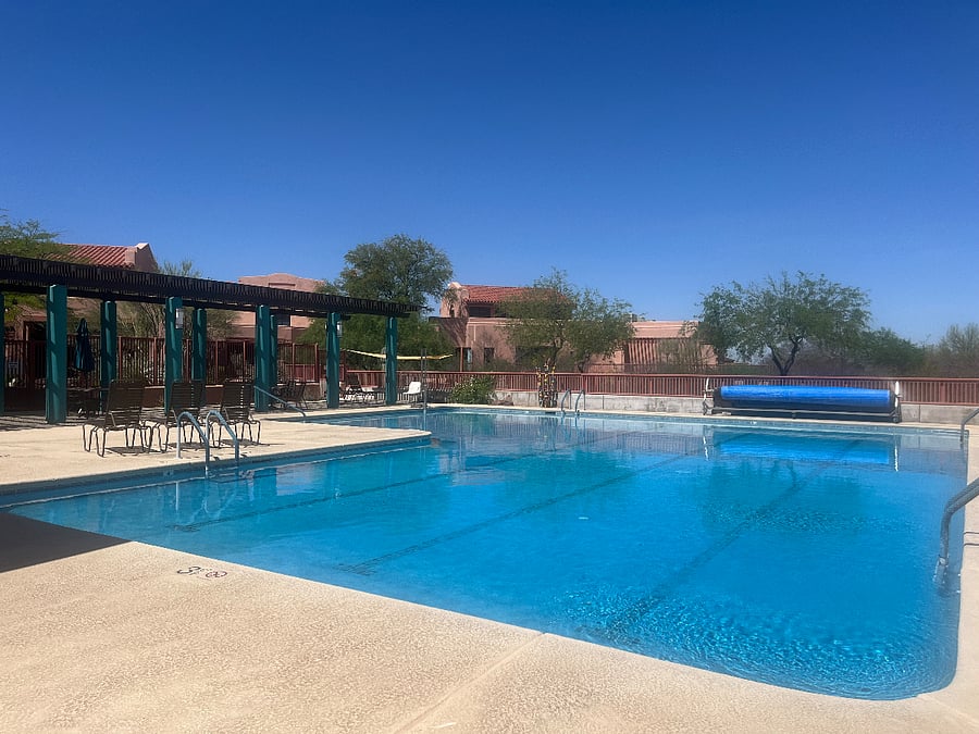 Our community pool within walking distance.