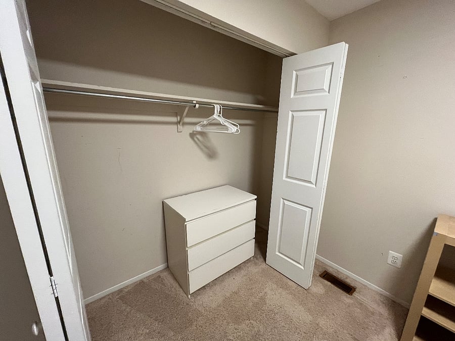 Third bedroom closet