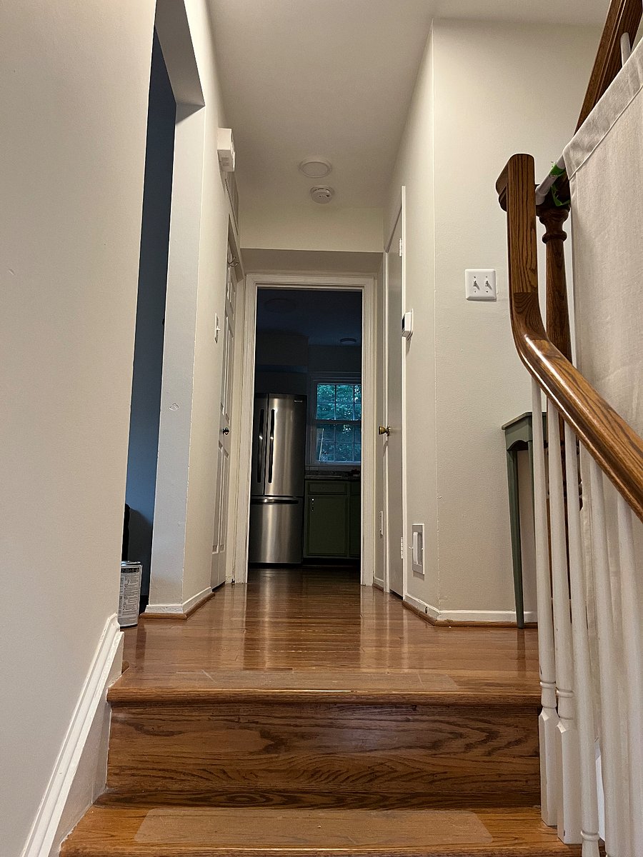 Main entry stairs view