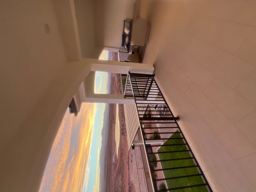 Full access to the balcony and its huge 