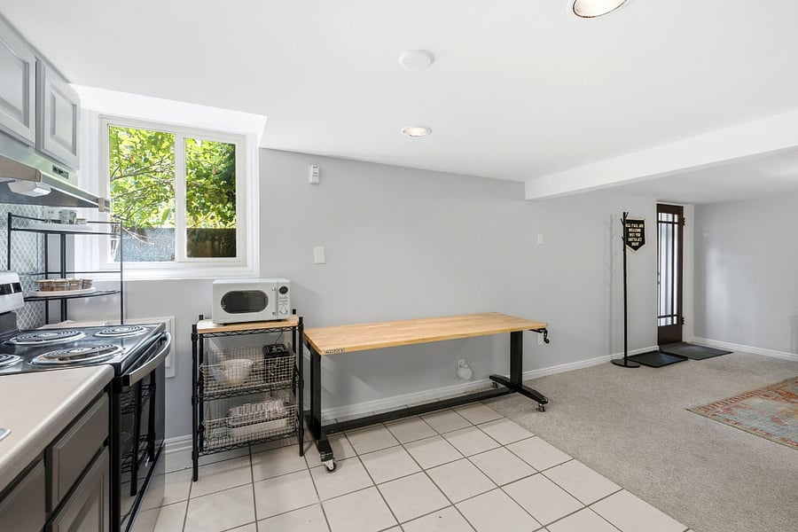 Kitchen, and Easy to re-position Table