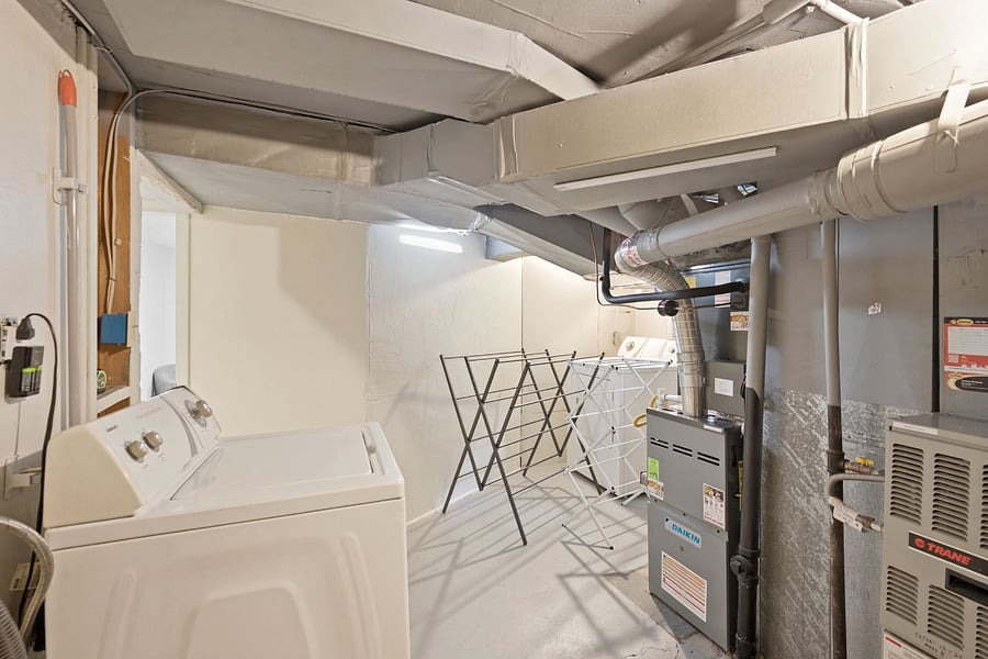 Utility Space with Washer Dryer