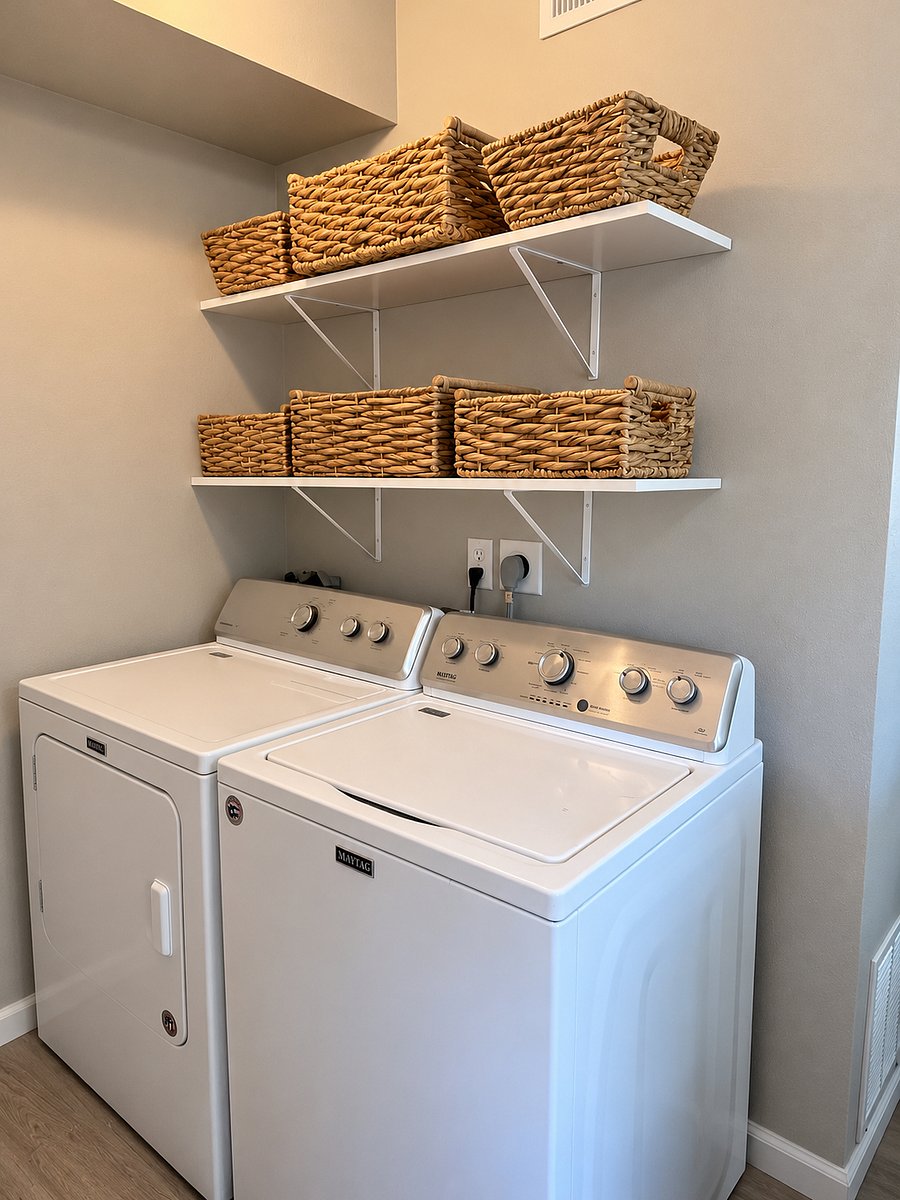 In-unit private laundry- including iron, ironing board, and starter detergent supply