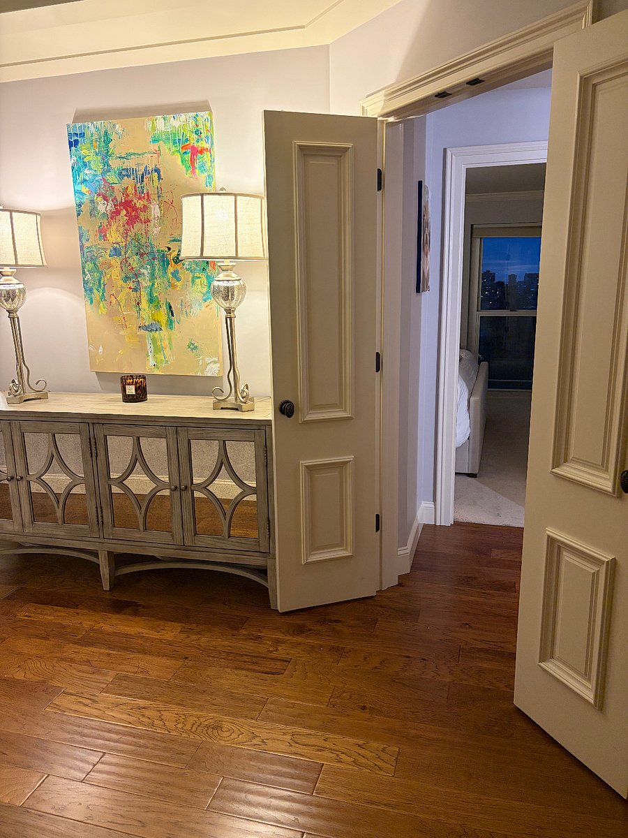 This is the entryway view into the condo 