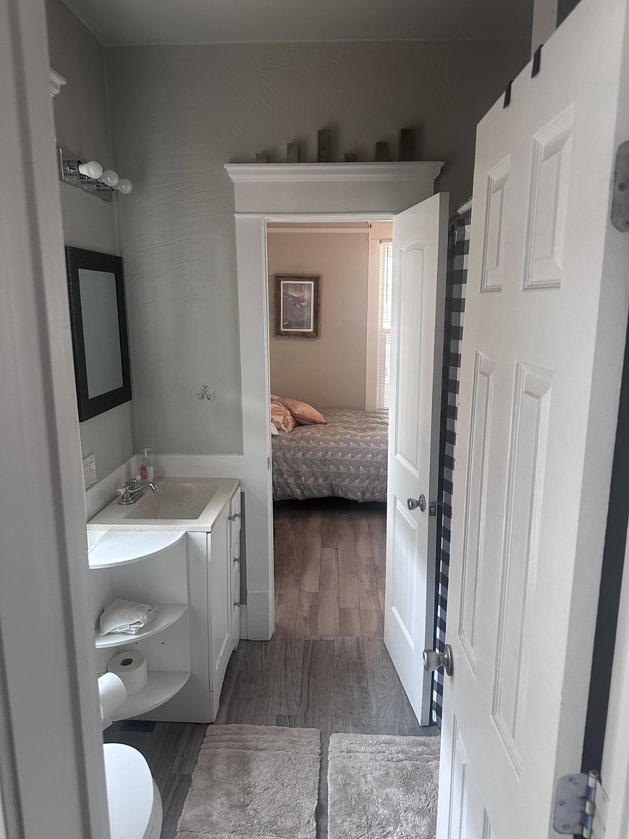 Jack and Jill bathroom.