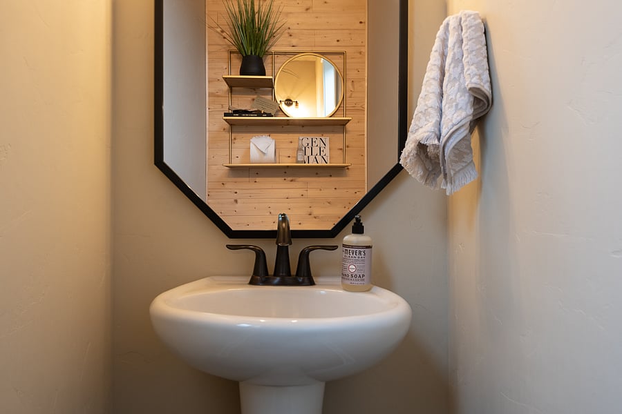 Downstairs Guest Half Bathroom