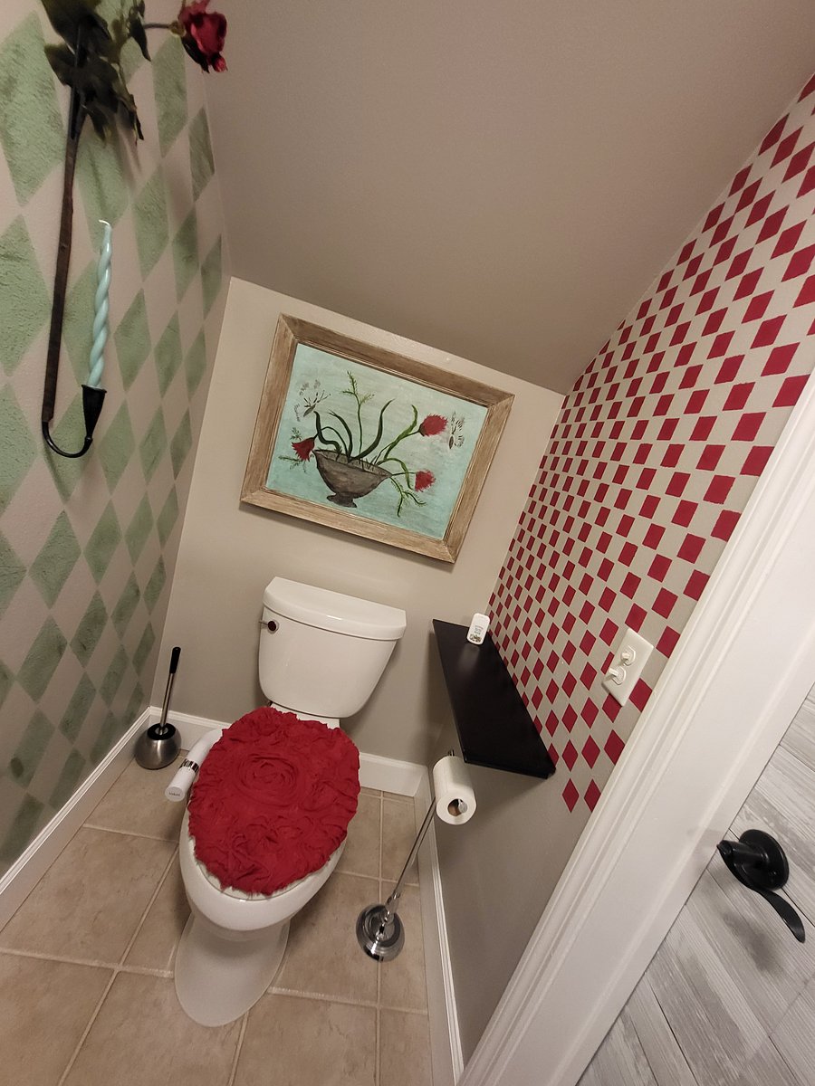 Downstairs half bath