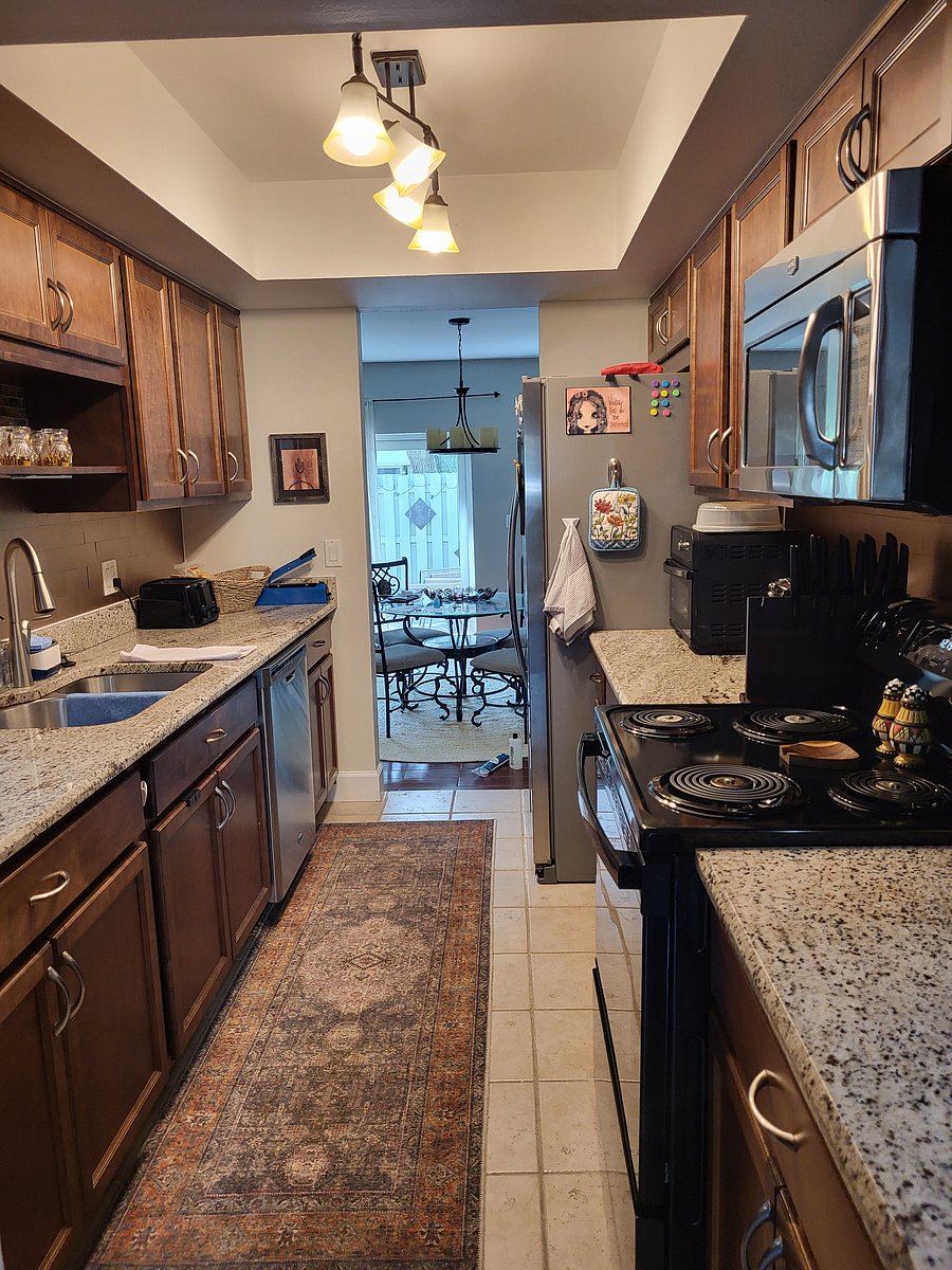 Fully stocked kitchen