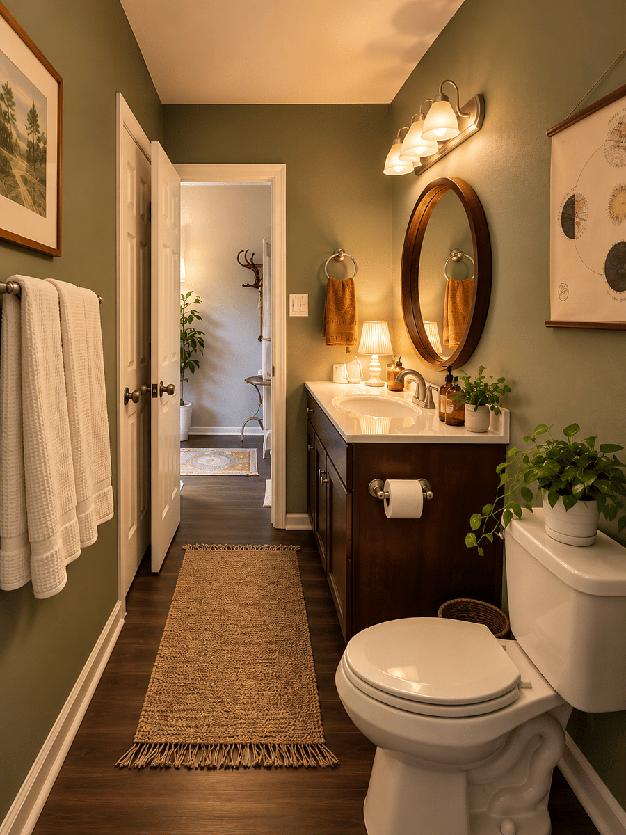 This is your private bathroom (I'm standing inside the shower, ha) - it comes with everything you see (but I can remove anything you do not need).