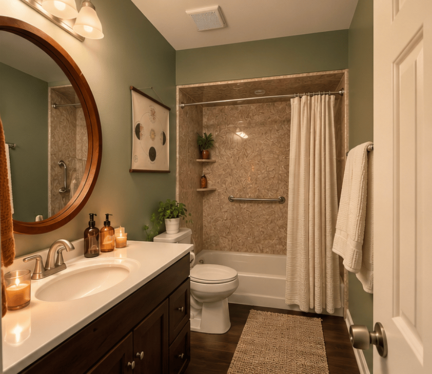 Your private bathroom