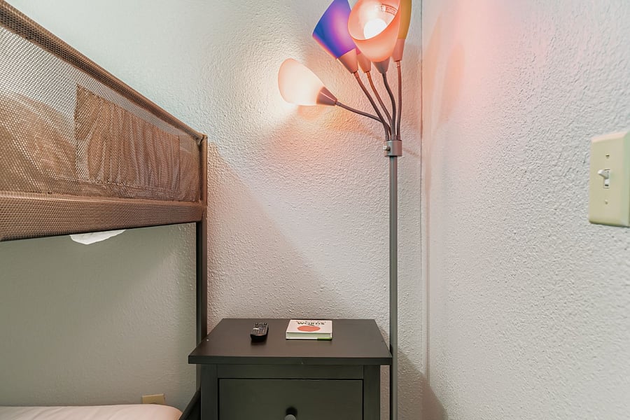 Night stand in kids room.