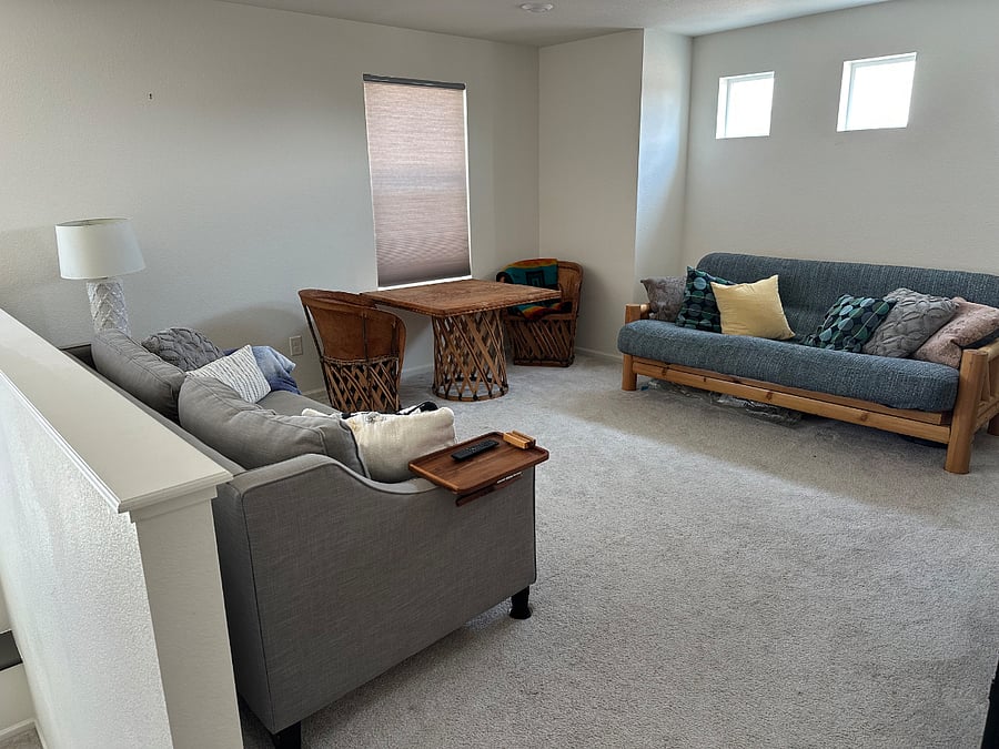 2nd floor loft / TV room