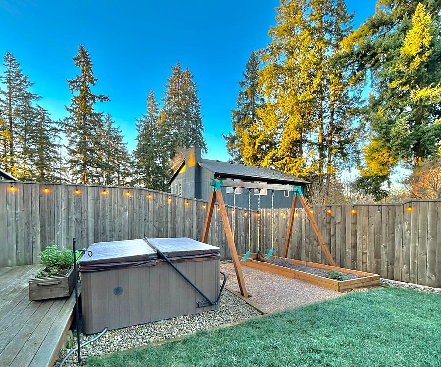 Private Backyard