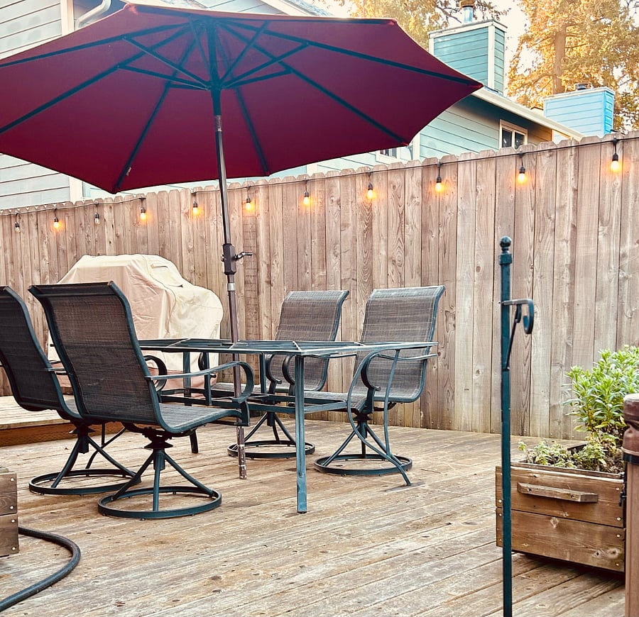 Private Backyard