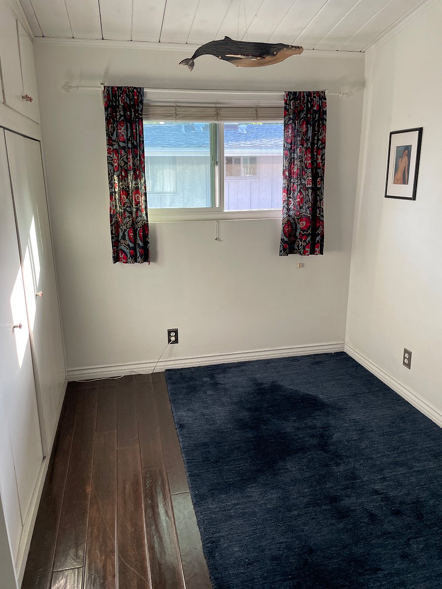 2nd bedroom, we can add bed or desk