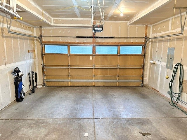 Two car garage
