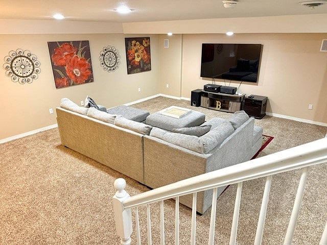 Basement Living Room 