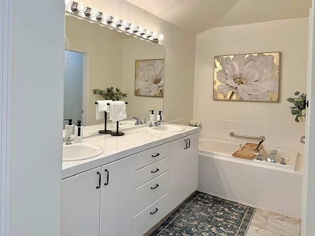 Primary Master Bathroom - Double Vanity