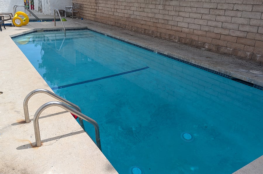 heated pool