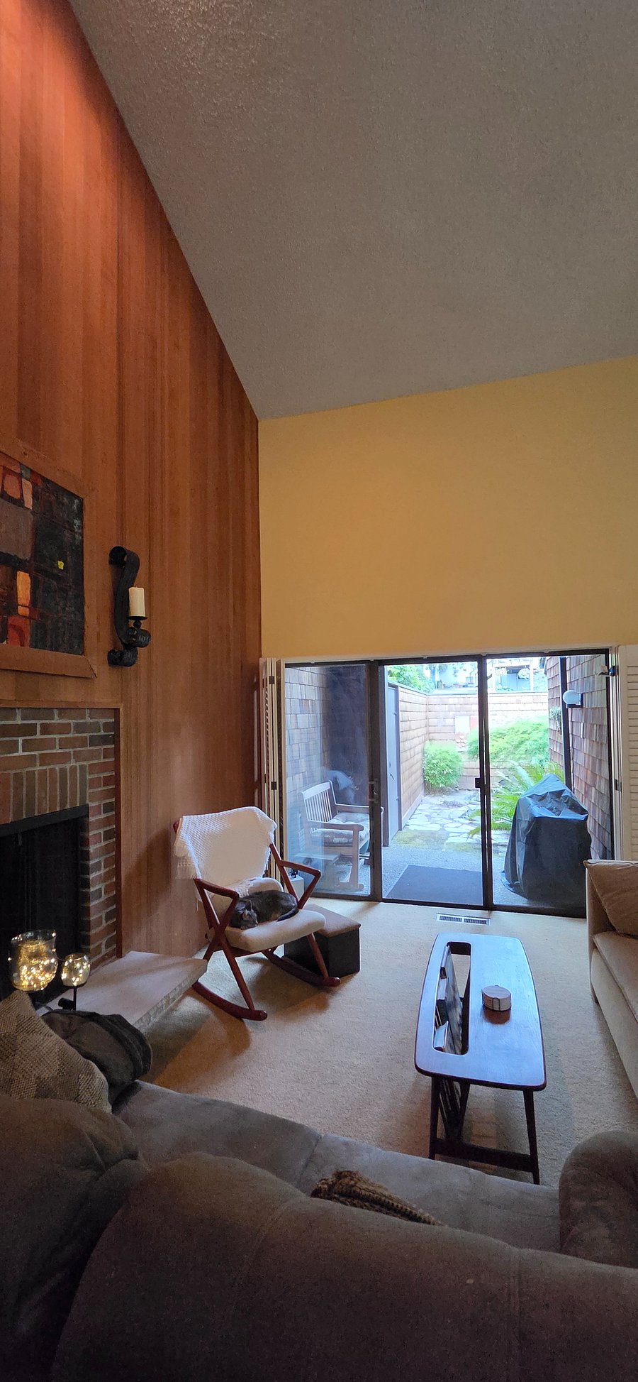 Living room to patio