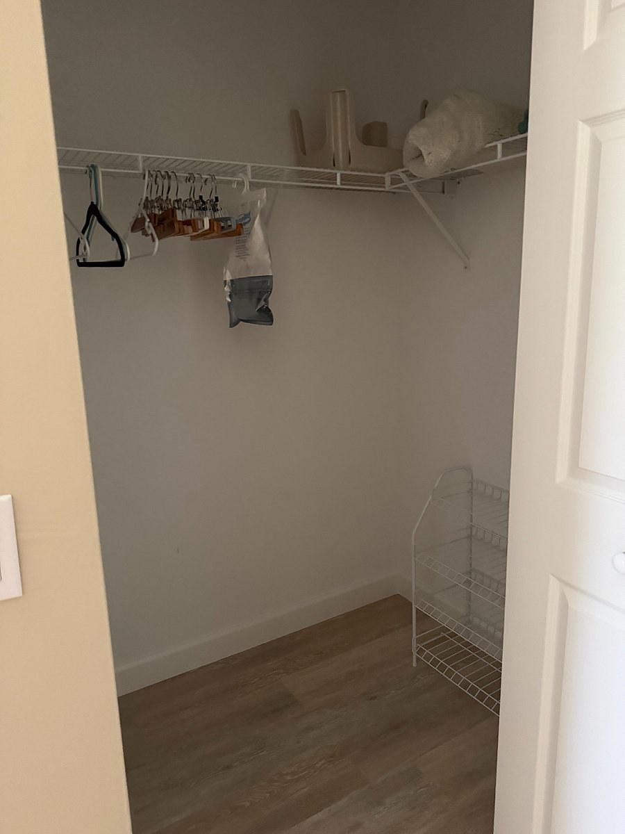 1 of the 2 walk in masterbed room closets