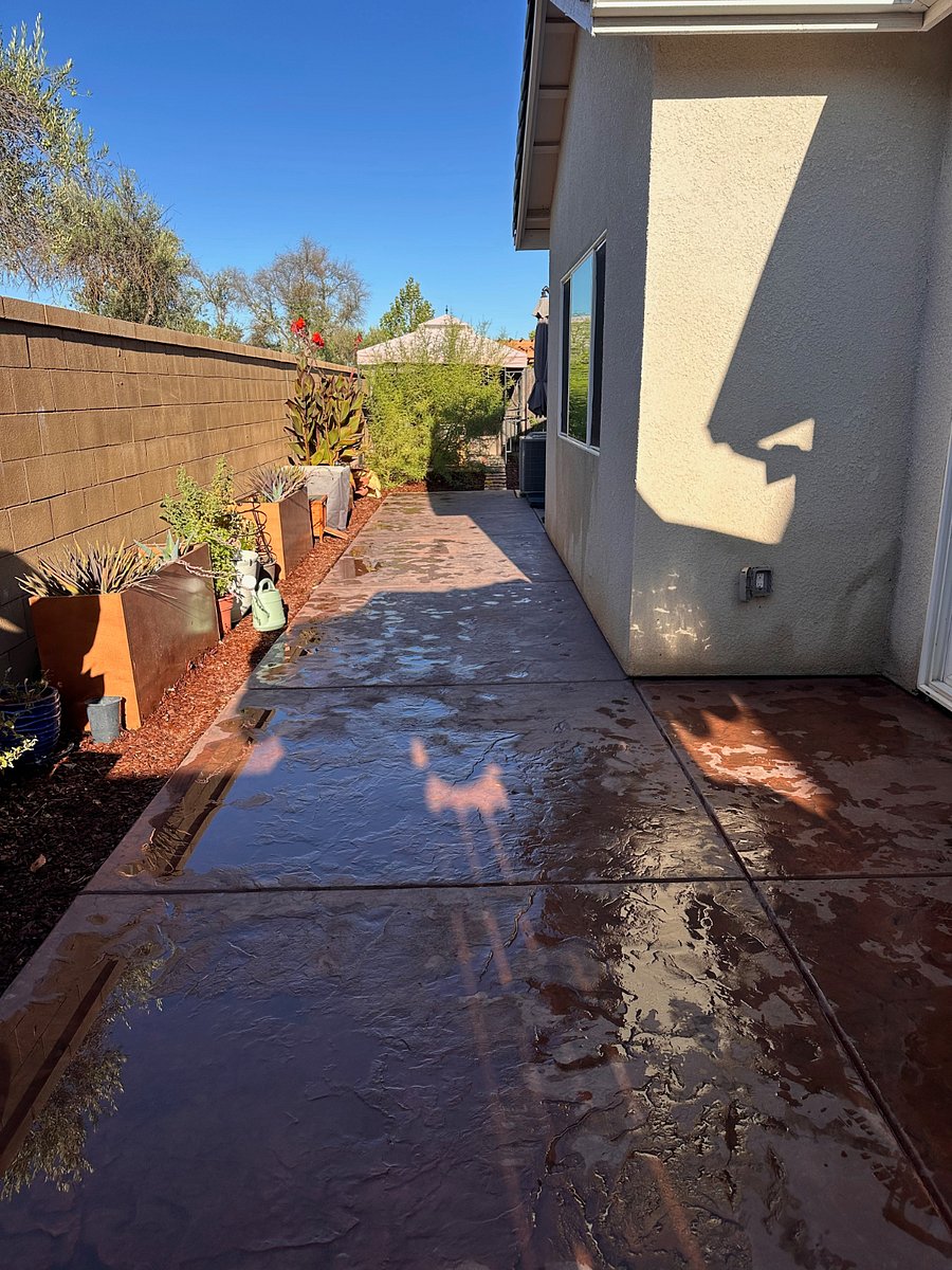Back patio