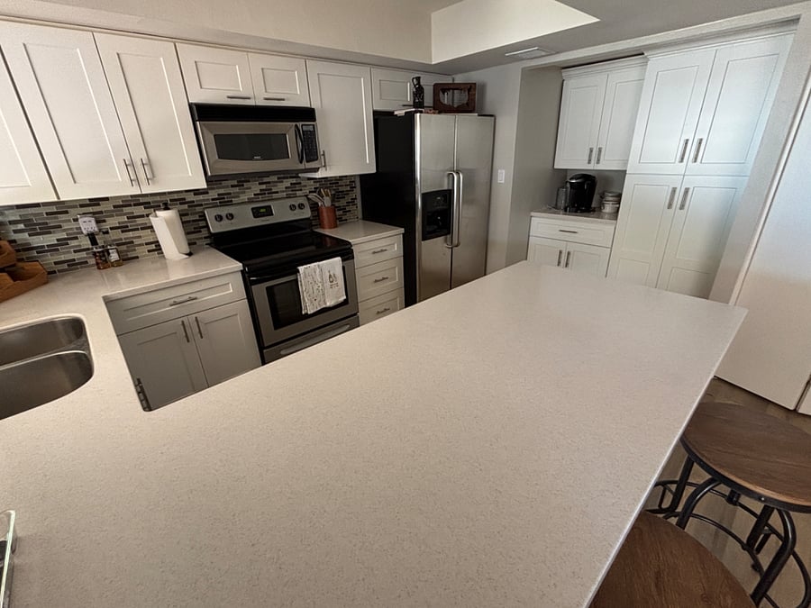 Fully stocked kitchen 