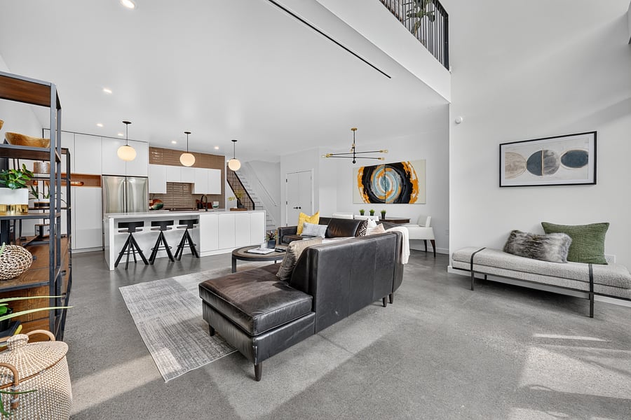 Living room area (1st floor)