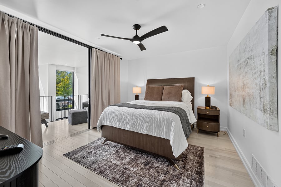 Bedroom 1 - Master suite, with Queen bed.