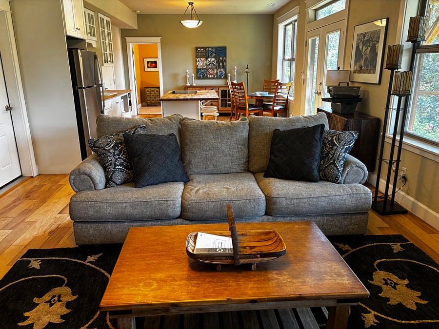 Comfy couch with great support
