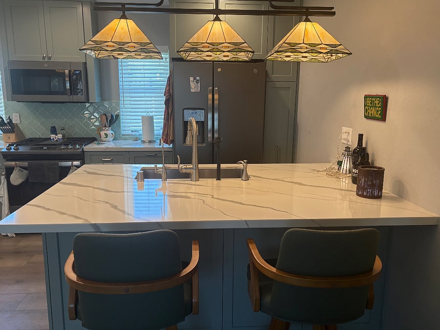 Counter stools. Also works well as a standing desk.