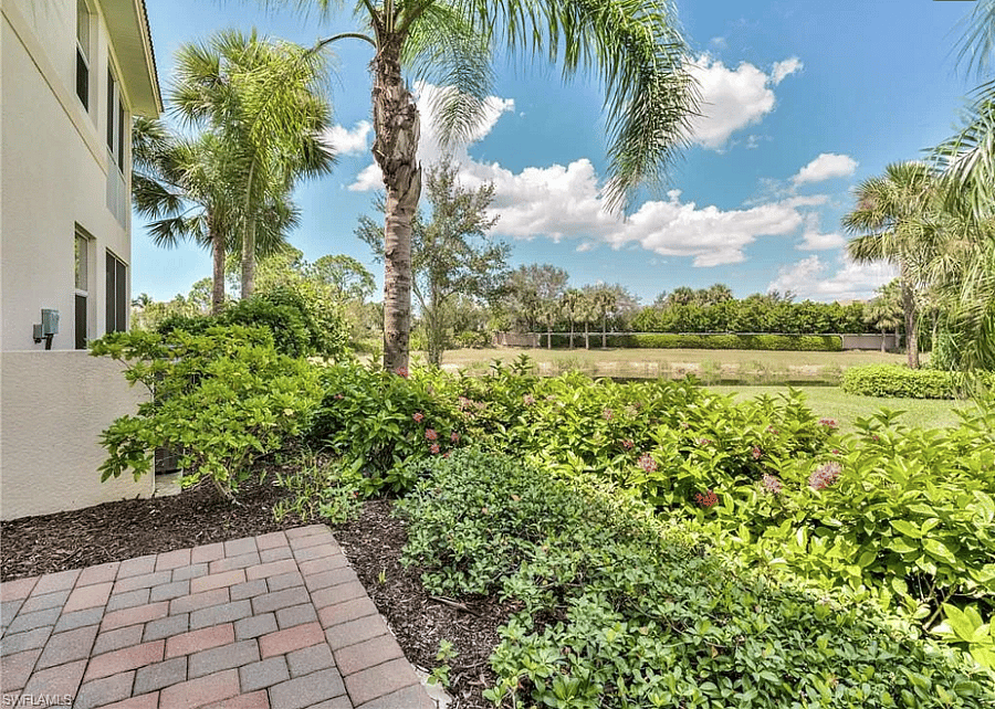 View of retention pond/preserve from main entrance.