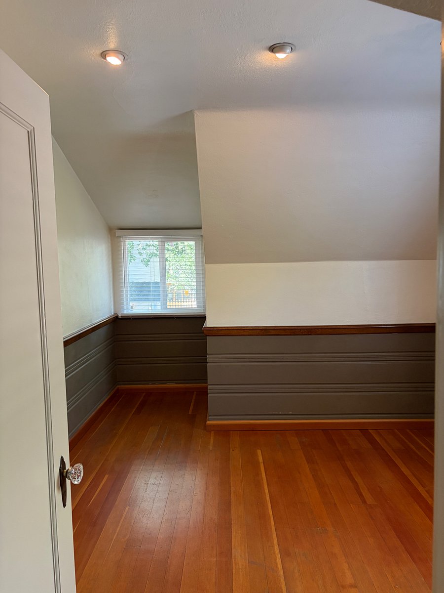 Room 1 (one room will be furnished with dresser, nightstand, bed, etc. upon move in)