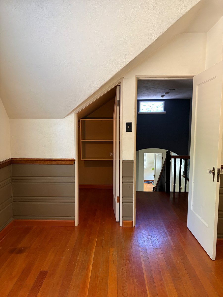 Room 1 (one room will be furnished with dresser, nightstand, bed, etc. upon move in)