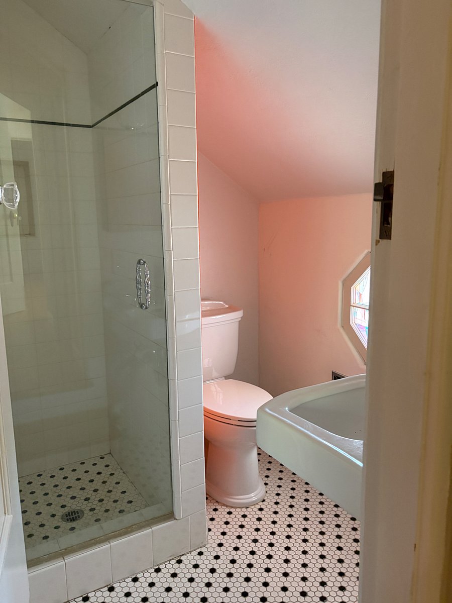 Private bathroom in loft